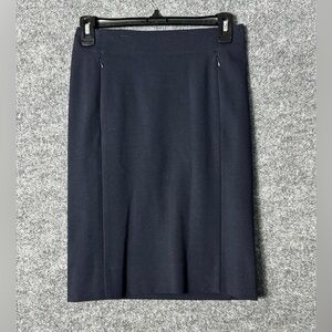 Diane von Furstenberg Classic Navy Blue Pencil Skirt - US Size 0